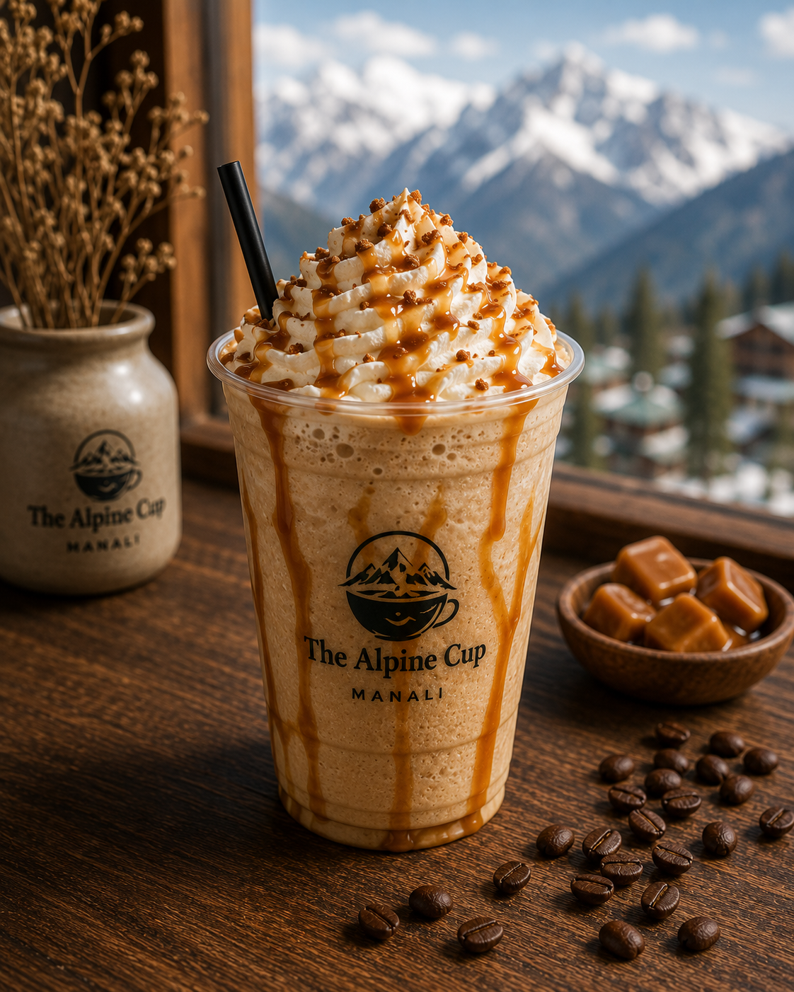 caramel frappé