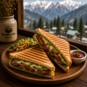 classic veg grilled sandwich